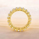 Stylishwe 1.8カラット イエローゴールド エタニティリング