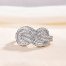 Stylishwe エレガント 4.0カラット エタニティリング