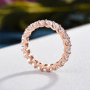 Stylishwe  1.8カラット ピンクゴールド エタニティリング