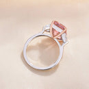 Stylishwe Gorgeous 6.0 Carat Morganite Pink Engagement Ring 