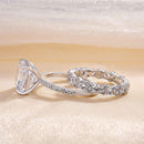 Stylishwe 5.5カラット アッシャーカット  セットリング