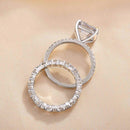 Stylishwe 5.5カラット アッシャーカット  セットリング