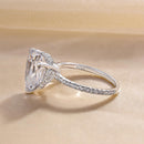 Stylishwe 6.0カラット ハートシェイプ 婚約指輪