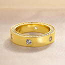 Stylishwe Gorgeous 1.3 Carat Yellow Gold Wedding Ring 