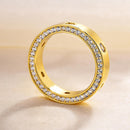 Stylishwe Gorgeous 1.3 Carat Yellow Gold Wedding Ring 