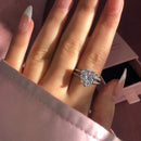 Stylishwe 5.0 Carat Heart Cut Engagement Ring 