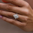 Stylishwe 2.2カラット ペアシェイプ イエローゴールド 婚約指輪