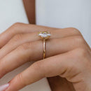 Stylishwe ゴージャス  ツートーン 3.0カラット  婚約指輪