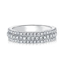 Stylishwe Half Eternity Ring Avantgarde 