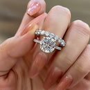 Stylishwe Gorgeous 4.0ct 2pcs Ring Set 