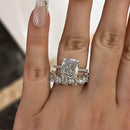 Stylishwe クラシック 4.5カラット 2連 セットリング