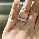 Stylishwe Gorgeous 8.0 Carat Eternity Round Cut Wedding Band 