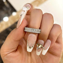 Stylishwe Gorgeous 8.0 Carat Eternity Round Cut Wedding Band 