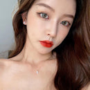 Stylishwe クラシック オーバルカット ペンダント ネックレス