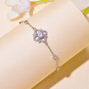 Stylishwe  0.5カラット モチーフ モアサナイト ブレスレット