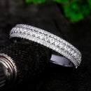 Stylishwe Half Eternity Ring Avantgarde 