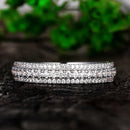 Stylishwe Half Eternity Ring Avantgarde 