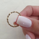 Stylishwe 2.0カラット イエローゴールド フルエタニティリング