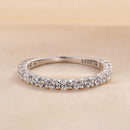 Stylishwe 1.0 carat round cut eternity ring 