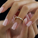 Stylishwe 1.5 carat yellow gold full eternity ring 