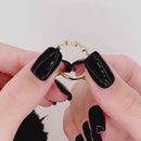 Stylishwe 1.0 Carat Simple Yellow Gold Eternity Ring