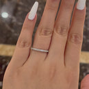 Stylishwe 0.5ct Classic Fool Eternity Ring