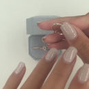 Stylishwe 3.5ct Classic Rose Gold Oval Cut 3PCS Ring Set 