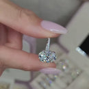 Stylishwe Classic 3.50 Carat Oval Cut Engagement Ring
