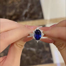 Stylishwe 3.5 Carat Oval Cut Engagement Ring Engagement Ring 