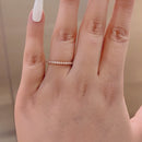 Stylishwe Eternity Ring Classic 0.5 carat pink gold 