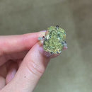 Stylishwe Yellow Sapphire 6.0 Carat Radiant Cut Engagement Ring 