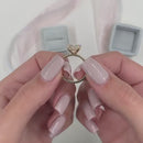 Stylishwe 3.5カラット ラディアントカット 婚約指輪