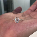 Stylishwe 3.30 ct Yellow Gold Radiant Cut Engagement Ring 